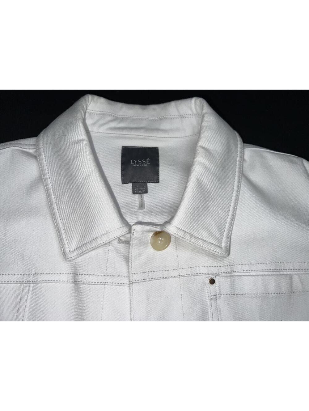 Lysse New York White denim Jacket - Picture 4 of 9